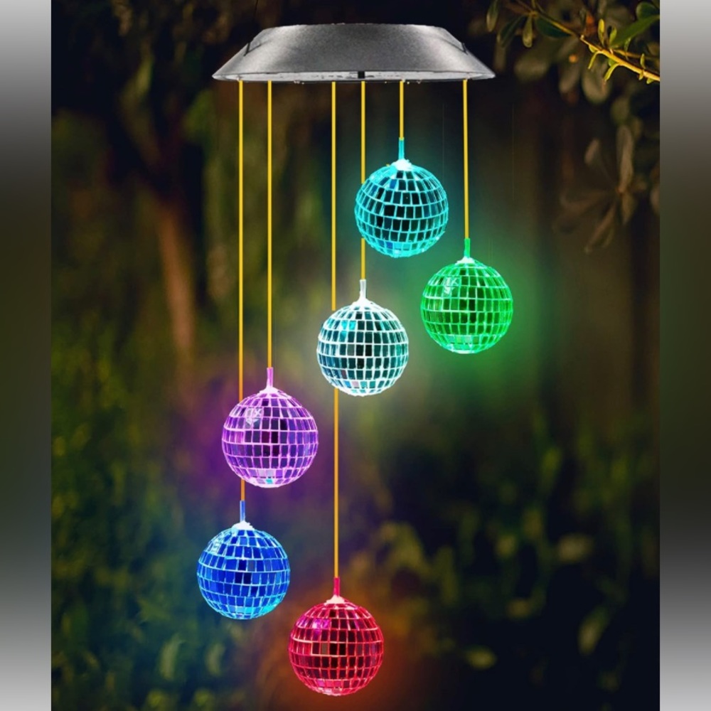 Solar Disco Ball Lights